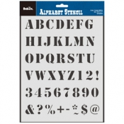 Alphabet & Number Stencil