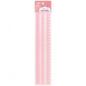 Cling Lace Border- Pink